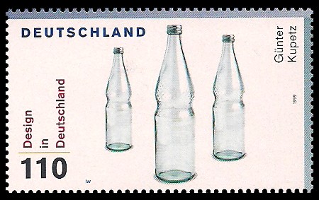 110 Pf Briefmarke: Design in Deutschland