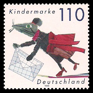 110 Pf Briefmarke: Für uns Kinder, Kindermarke