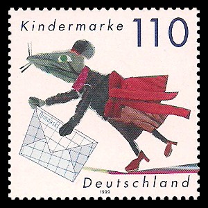 110 Pf Briefmarke: Für uns Kinder, Kindermarke 110 Pf Briefmarke: Für uns Kinder, Kindermarke