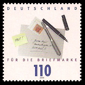 110 Pf Briefmarke: Für die Briefmarke 110 Pf Briefmarke: Für die Briefmarke