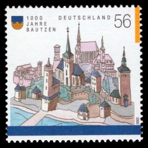 56 Ct Briefmarke: 1000 Jahre Bautzen