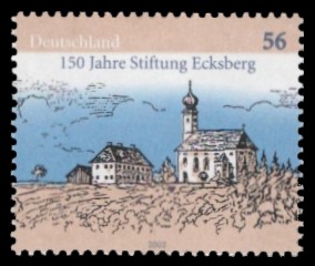 56 Ct Briefmarke: 150 Jahre Stiftung Ecksberg 56 Ct Briefmarke: 150 Jahre Stiftung Ecksberg
