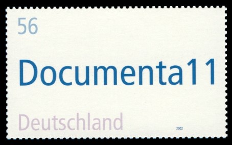 56 Ct Briefmarke: Documenta 11