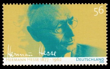 56 Ct Briefmarke: 125. Geburtstag Hermann Hesse 56 Ct Briefmarke: 125. Geburtstag Hermann Hesse