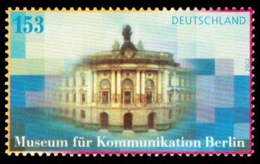 153 Ct Briefmarke: Museum für Kommunikation Berlin