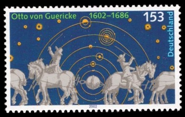153 Ct Briefmarke: 400. Geburtstag Otto von Guericke