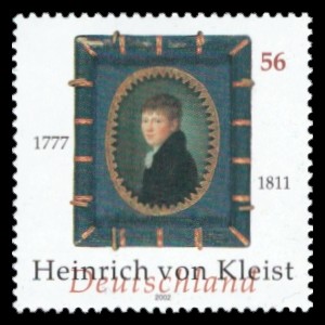 56 Ct Briefmarke: 225. Geburtstag Heinrich von Kleist 56 Ct Briefmarke: 225. Geburtstag Heinrich von Kleist