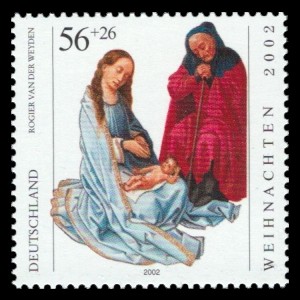 56 + 26 Ct Briefmarke: Weihnachtsmarke 2002