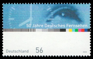 56 Ct Briefmarke: 50 Jahre Deutsches Fernsehen 56 Ct Briefmarke: 50 Jahre Deutsches Fernsehen