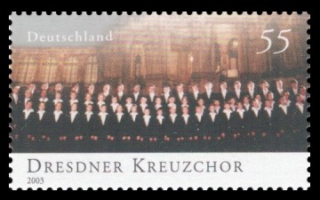 55 Ct Briefmarke: Berühmte Knabenchöre