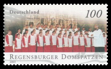 100 Ct Briefmarke: Berühmte Knabenchöre