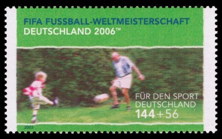 144 + 56 Ct Briefmarke: Für den Sport 2003, Jung und Alt