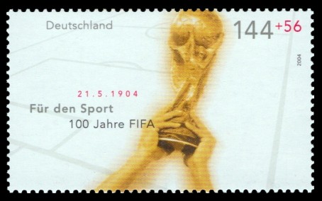 144 + 56 Ct Briefmarke: Für den Sport 2004