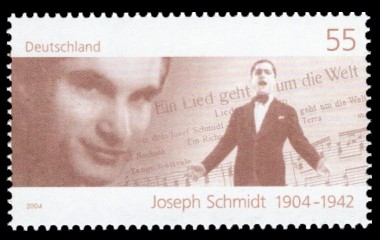 55 Ct Briefmarke: 100. Geburtstag Joseph Schmidt 55 Ct Briefmarke: 100. Geburtstag Joseph Schmidt