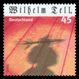 45 Ct Briefmarke: Klassisches Theater, Wilhelm Tell 45 Ct Briefmarke: Klassisches Theater, Wilhelm Tell