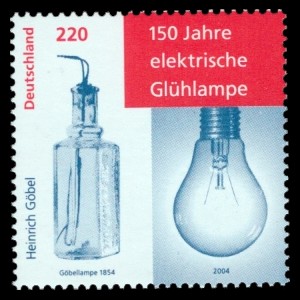 220 Ct Briefmarke: 150 Jahre elektrische Glühlampe 220 Ct Briefmarke: 150 Jahre elektrische Glühlampe
