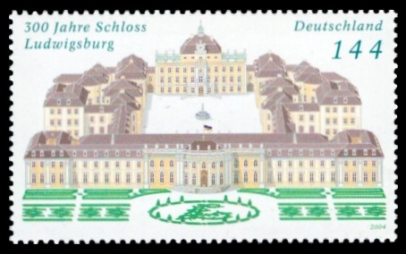 144 Ct Briefmarke: 300 Jahre Schloss Ludwigsburg