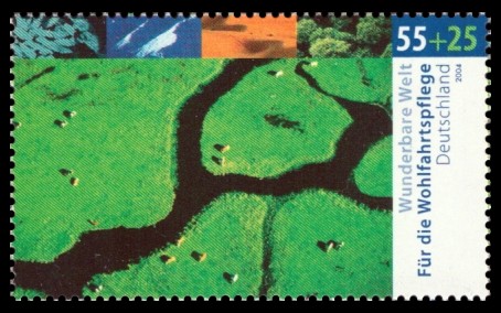 55 + 25 Ct Briefmarke: Wohlfahrtsmarke 2004, Wunderbare Welt