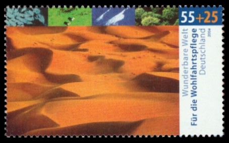 55 + 25 Ct Briefmarke: Wohlfahrtsmarke 2004, Wunderbare Welt 55 + 25 Ct Briefmarke: Wohlfahrtsmarke 2004, Wunderbare Welt