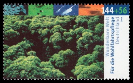 144 + 56 Ct Briefmarke: Wohlfahrtsmarke 2004, Wunderbare Welt