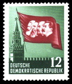 12 Pf Briefmarke: 70. Todestag von Karl Marx 12 Pf Briefmarke: 70. Todestag von Karl Marx
