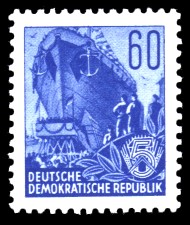 60 Pf Briefmarke: Fünfjahresplan