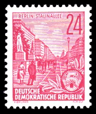 24 Pf Briefmarke: 2.Ausgabe Fünfjahresplan