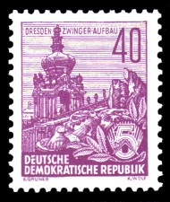 40 Pf Briefmarke: Freimarke Fünfjahresplan