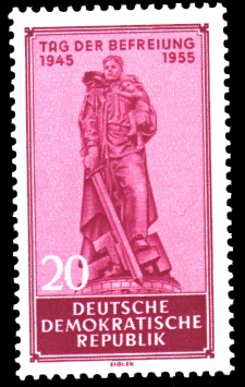 20 Pf Briefmarke: Tag der Befreiung vom Faschismus 20 Pf Briefmarke: Tag der Befreiung vom Faschismus