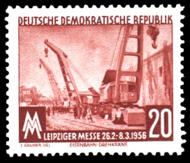 20 Pf Briefmarke: Leipziger Messe, Frühjahrsmesse 20 Pf Briefmarke: Leipziger Messe, Frühjahrsmesse
