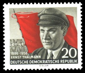 20 Pf Briefmarke: 70. Geburtstsg Ernst Thälmann