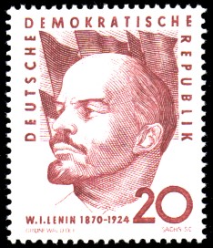 20 Pf Briefmarke: 90. Geburtstag W.I. Lenin