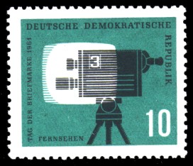 10 Pf Briefmarke: Tag der Briefmarke 1961 10 Pf Briefmarke: Tag der Briefmarke 1961