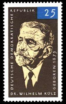 25 Pf Briefmarke: Wilhelm Külz 25 Pf Briefmarke: Wilhelm Külz