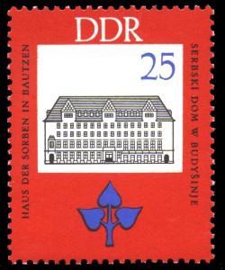 25 Pf Briefmarke: 150. Geburtstag J.A.Smoler 25 Pf Briefmarke: 150. Geburtstag J.A.Smoler