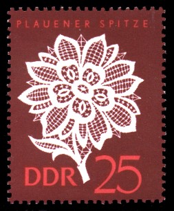 25 Pf Briefmarke: Plauener Spitze