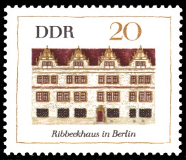 20 Pf Briefmarke: Bedeutende Bauten, Ribbeckhaus Berlin