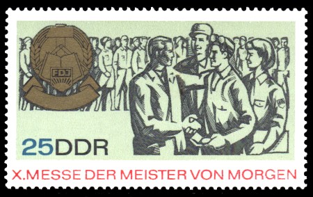 25 Pf Briefmarke: X. MMM
