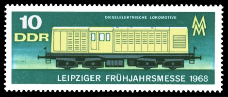 10 Pf Briefmarke: Leipziger Frühjahrsmesse 1968 10 Pf Briefmarke: Leipziger Frühjahrsmesse 1968