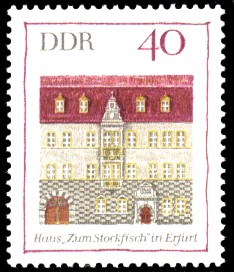 40 Pf Briefmarke: Bedeutende Bauwerke 40 Pf Briefmarke: Bedeutende Bauwerke