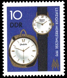 10 Pf Briefmarke: Leipziger Herbstmesse 1970