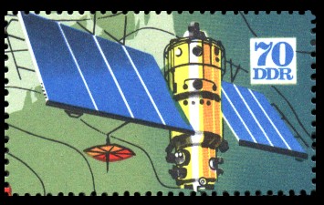 70 Pf Briefmarke: Internationale Meteorologenversammlung Leipzig