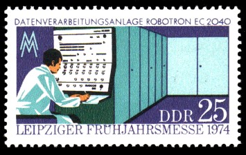 25 Pf Briefmarke: Leipziger Frühjahrsmesse 1974 25 Pf Briefmarke: Leipziger Frühjahrsmesse 1974