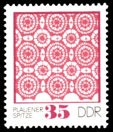 35 Pf Briefmarke: Plauener Spitze