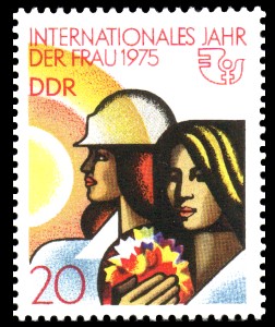 20 Pf Briefmarke: Internationales Jahr der Frau 1975