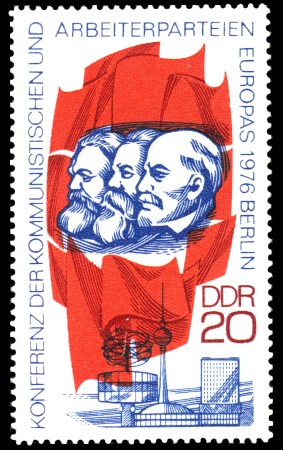 20 Pf Briefmarke: Konferenz der kommunistischen und Arbeiterparteien Europas 20 Pf Briefmarke: Konferenz der kommunistischen und Arbeiterparteien Europas