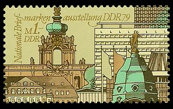 1 M Briefmarke: Nationale Briefmarkenausstellung der DDR 1979 1 M Briefmarke: Nationale Briefmarkenausstellung der DDR 1979