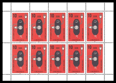  Briefmarke: Kleinbogen - Rationelle Energieanwendung