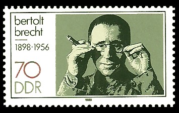 70 Pf Briefmarke: Bertolt-Brecht-Ehrung 70 Pf Briefmarke: Bertolt-Brecht-Ehrung