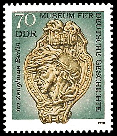 70 Pf Briefmarke: Museum für Deutsche Geschichte im Zeughaus Berlin 70 Pf Briefmarke: Museum für Deutsche Geschichte im Zeughaus Berlin